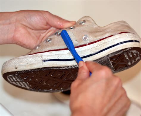 washing canvas sneakers